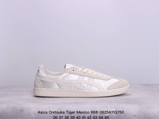 Asics 亚瑟士 男女鞋真标半码制 日产经典老牌-鬼塚虎 Onitsuka Tiger Mexico 66经典墨西哥系列复古经典百搭板鞋帆布休闲运动鞋慢跑鞋。