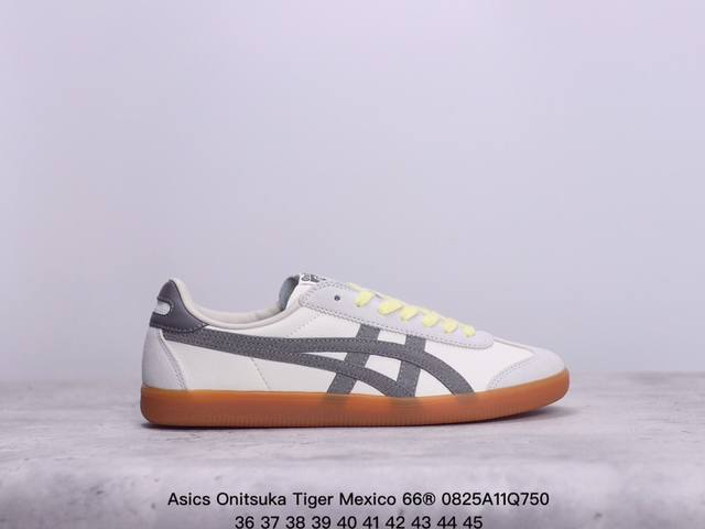 Asics 亚瑟士 男女鞋真标半码制 日产经典老牌-鬼塚虎 Onitsuka Tiger Mexico 66经典墨西哥系列复古经典百搭板鞋帆布休闲运动鞋慢跑鞋。