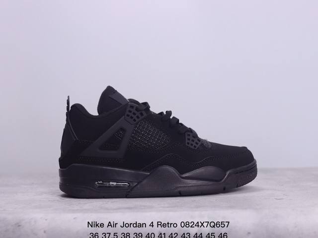 耐克nike Air Jordan 4 Retro 迈克尔 乔丹aj4代重置版系列中帮复古休闲运动文化篮球鞋 xm0824Q 7