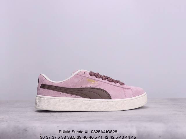 Puma Suede Xl 百搭单品简约大方的造型设计，给人以随性休闲的时尚格调，穿着舒适轻便，运动灵活自如，满足日常个性穿搭货号：395205 03 尺码35