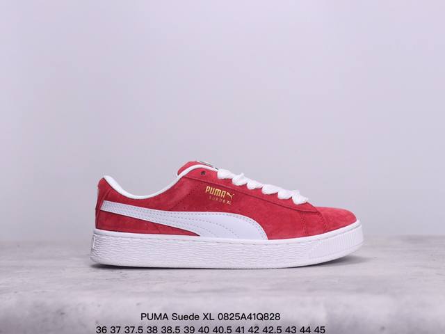 Puma Suede Xl 百搭单品简约大方的造型设计，给人以随性休闲的时尚格调，穿着舒适轻便，运动灵活自如，满足日常个性穿搭货号：395205 03 尺码35 - 点击图像关闭