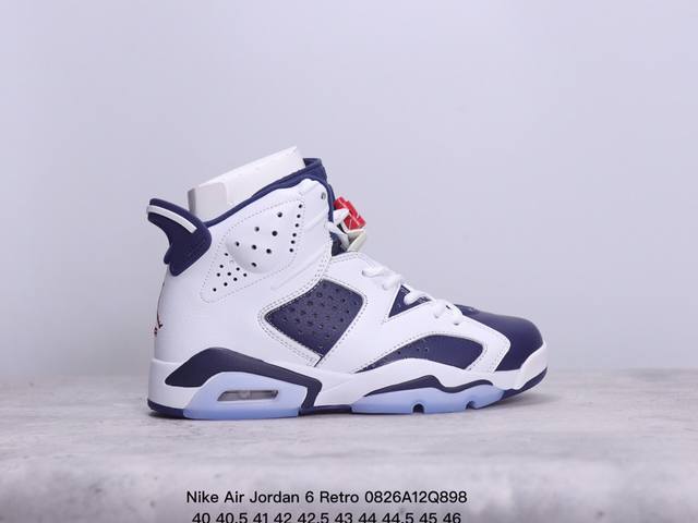 公司级耐克nike Air Jordan 6 Retro“Georgetown 乔丹aj6代复古休闲文化篮球鞋。 官方货号:Ct8529-164 尺码:40 4 - 点击图像关闭