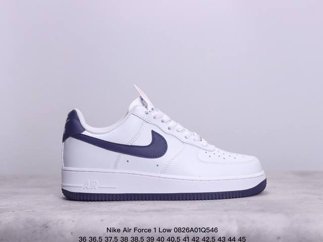 真标耐克nike Air Force 1 Low 空军一号 低帮百搭休闲运动板鞋。柔软、弹性十足的缓震性能和出色的中底设计，横跨复古与现代的外型结合，造就出风靡