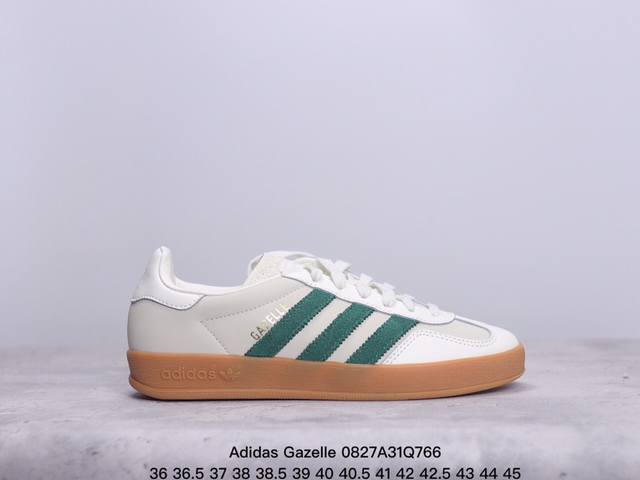 公司级 Ad 阿迪 Gazelle 低帮运动休闲板鞋 尺码 36 45 半码 xm0827Q766