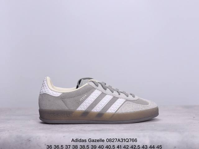 公司级 Ad 阿迪 Gazelle 低帮运动休闲板鞋 尺码 36 45 半码 xm0827Q766