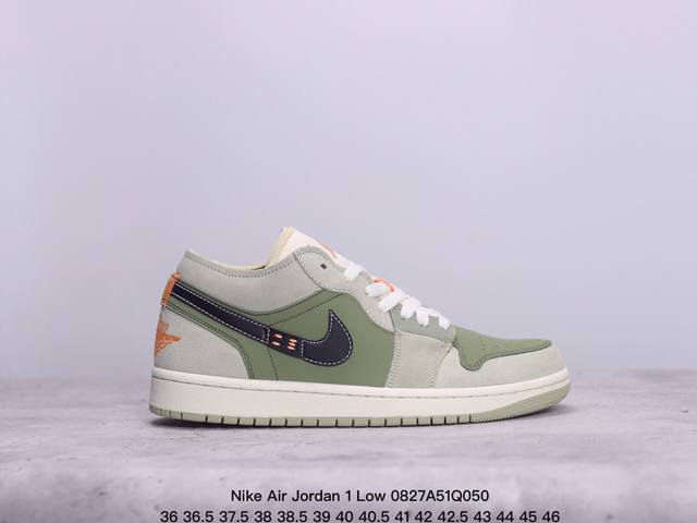 公司级耐克nike Air Jordan 1 Lowaj1乔丹一代中帮经典复古文化休闲运动篮球鞋 货号:Dn1635-200 尺码:36 36.5 37.5 3