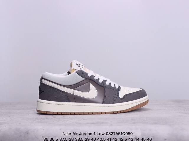 公司级耐克nike Air Jordan 1 Lowaj1乔丹一代中帮经典复古文化休闲运动篮球鞋 货号:Dn1635-200 尺码:36 36.5 37.5 3