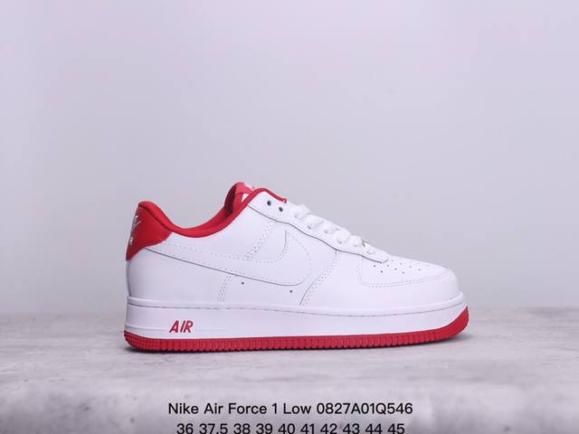 真标耐克nike Air Force 1 Low 空军一号 低帮百搭休闲运动板鞋。柔软、弹性十足的缓震性能和出色的中底设计，横跨复古与现代的外型结合，造就出风靡 - 点击图像关闭