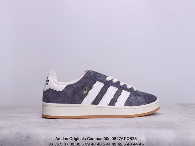 公司级adidas Originals Campus 00S 学院系列 面包风经典复古低帮百搭休闲运动板鞋 货号:If4282 尺码:36 36.5 37 38