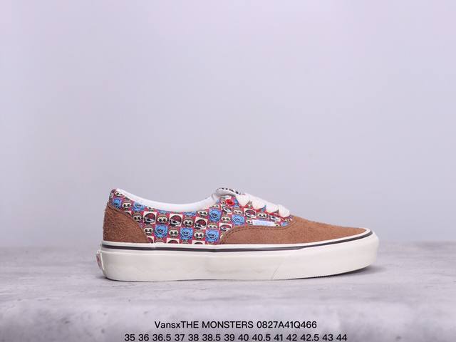 Vansxthe Monsters 联名系列 vans 携手香港艺术家龙家升，以其笔下the Monsters 系列绘本中的经典 Labubu 怪兽形象为设计灵