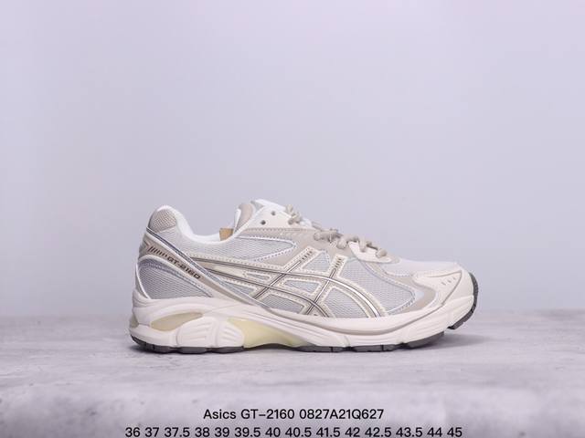 亚瑟士asics Gt-2 复古简约 织物合成革减震防滑耐磨 低帮 休闲跑步鞋 xm0827Q627