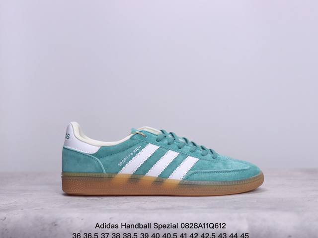 阿迪达斯 Adidas Handball Spezial 复古休闲板鞋 全鞋采用反毛皮制作 牛筋耐磨大底 货号: Ih7491 货号：36-45半 xm0828