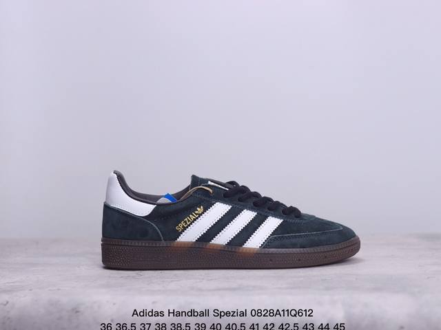 阿迪达斯 Adidas Handball Spezial 复古休闲板鞋 全鞋采用反毛皮制作 牛筋耐磨大底 货号: Ih7491 货号：36-45半 xm0828 - 点击图像关闭