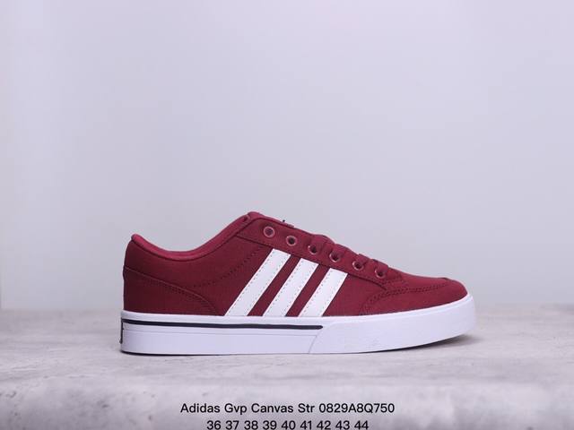 阿迪达斯 Adidas Gvp Canvas Str 三叶草校园布面时尚休闲板鞋 尺码：36 37 38 39 40 41 42 43 44 货号：G18209