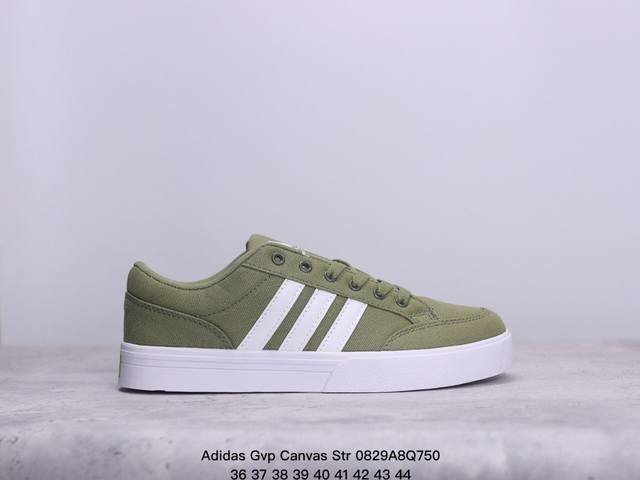 阿迪达斯 Adidas Gvp Canvas Str 三叶草校园布面时尚休闲板鞋 尺码：36 37 38 39 40 41 42 43 44 货号：G18209