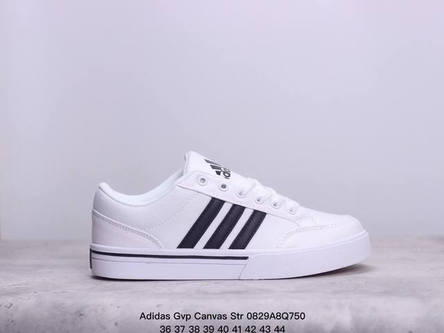 阿迪达斯 Adidas Gvp Canvas Str 三叶草校园布面时尚休闲板鞋 尺码：36 37 38 39 40 41 42 43 44 货号：G18209