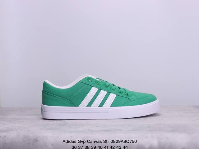 阿迪达斯 Adidas Gvp Canvas Str 三叶草校园布面时尚休闲板鞋 尺码：36 37 38 39 40 41 42 43 44 货号：G18209