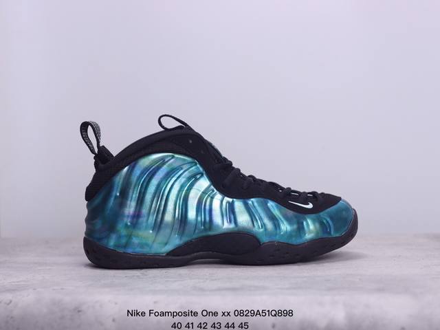 真标nike Foamposite One Xx喷泡 中帮 复古篮球鞋 货号:575420 008 尺码:40-45 xm0829Q898 - 点击图像关闭