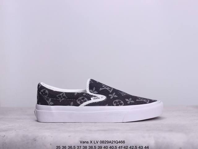 新款推荐 万斯vans X Lv 驴牌 联名新款牛仔黑 fk历史最强版本 公司货开模耗时研发 官方同步 市面顶级版本 高端正确品质独家出货 各方面做工细节完全区