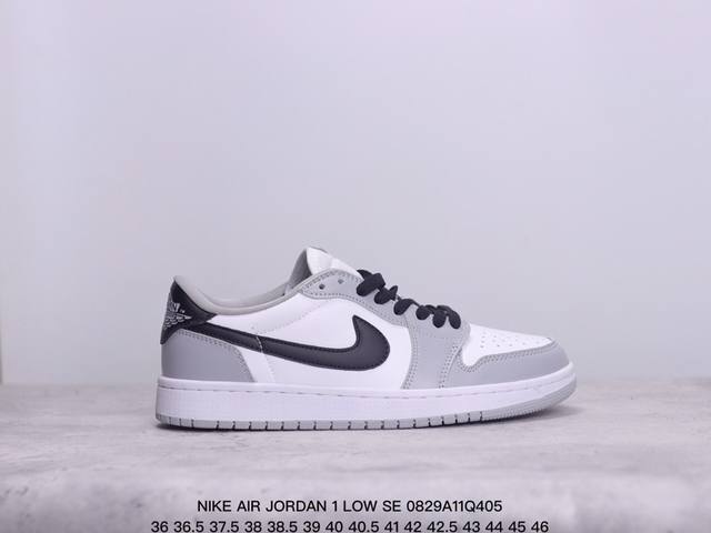 公司级nike Air Jordan 1 Low Se Aj1乔1低帮休闲板鞋 同步官方配色 官方货号:Dc0774-001 尺码:36 36.5 37.5 3