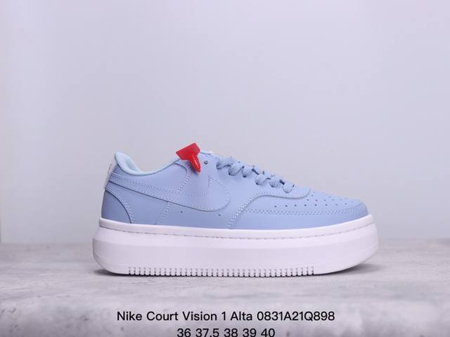 公司级nike Court Vision 1 Alta 防滑耐磨 低帮 板鞋 货号:Dr5670- 尺码:36-40 xm0831Q898