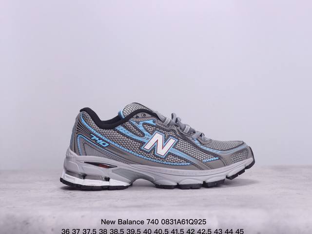 公司级真标带半码！ 新百伦中古跑鞋 New Balance 740系列新百伦 潮流男女运动鞋 Nb740跑步鞋透气鞋复古潮鞋 货号：Mr740Tr 尺码：36-