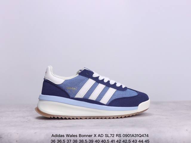 Adidas 阿迪达斯wales Bonner X Ad Sl72 Rs 阿迪联名板鞋 xm0901Q474