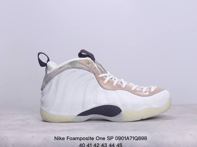 公司级nike Foamposite One Sp喷泡 中帮 复古篮球鞋 货号:Dj7952- 尺码:40-45 xm0901Q898