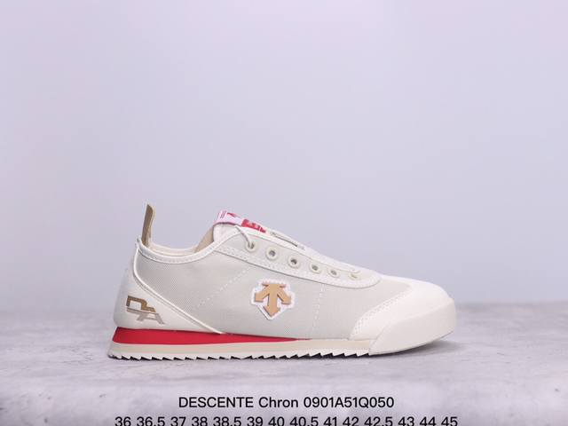 公司级迪桑特 Descente Chron 舒适简约 防滑帆布鞋 xm090 50