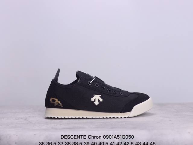 公司级迪桑特 Descente Chron 舒适简约 防滑帆布鞋 xm090 50