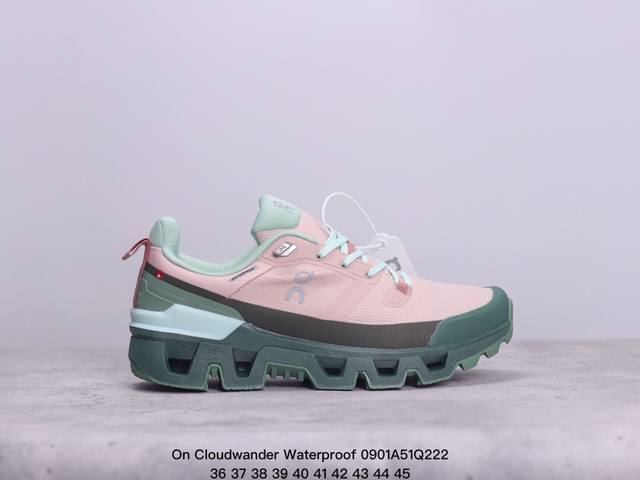 公司级on昂跑cloudwander Waterproof男女款户外徒步登山鞋 尺码:36-45 xm0902Q222