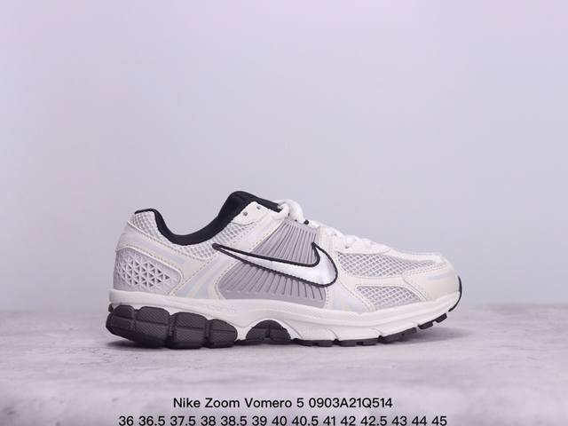 Nike 耐克夏季 Zoom Vomero 5 运动鞋休闲训练跑步鞋 nike Zoom Vomero 5 男女子运动鞋妥帖包覆足部，提供透气支撑效果。耐穿材料