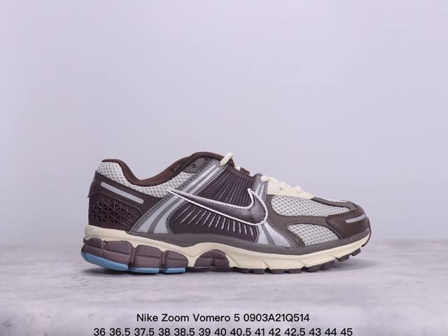 Nike 耐克夏季 Zoom Vomero 5 运动鞋休闲训练跑步鞋 nike Zoom Vomero 5 男女子运动鞋妥帖包覆足部，提供透气支撑效果。耐穿材料