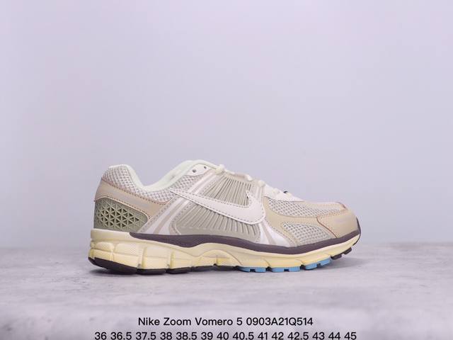 Nike 耐克夏季 Zoom Vomero 5 运动鞋休闲训练跑步鞋 nike Zoom Vomero 5 男女子运动鞋妥帖包覆足部，提供透气支撑效果。耐穿材料