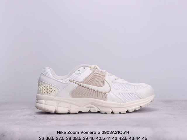 Nike 耐克夏季 Zoom Vomero 5 运动鞋休闲训练跑步鞋 nike Zoom Vomero 5 男女子运动鞋妥帖包覆足部，提供透气支撑效果。耐穿材料