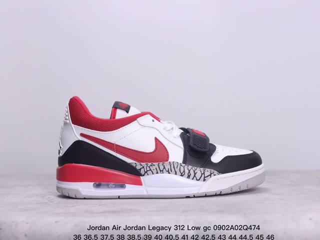 Jordan Air Jordan Legacy 312 Low Gc ” 25Th Anniversary “ Aj312低帮 头层魔术贴三合一板鞋 Dv 新 - 点击图像关闭