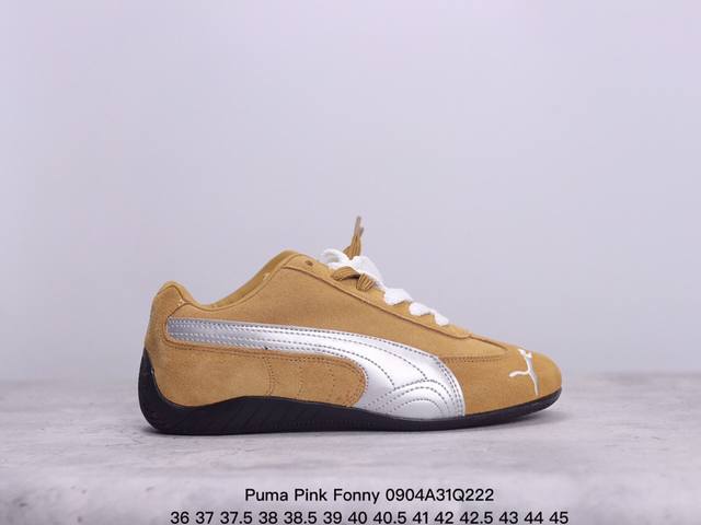 Puma Pink Fonny 时尚潮流防滑透气轻便低帮生活休闲鞋男女款 xm0904Q222