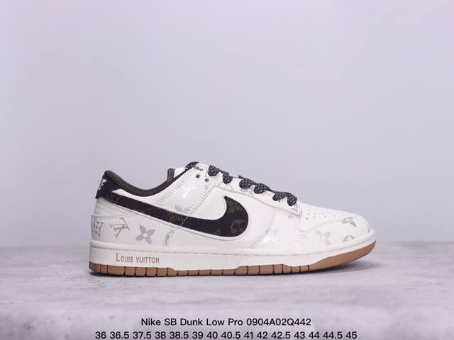 耐克 Nike Sb Dunk Low Pro 复古低帮休闲运动滑板板鞋。采用脚感柔软舒适zoomair气垫，有效吸收滑板等极限运动在落地时带来的冲击力，为街头 - 点击图像关闭