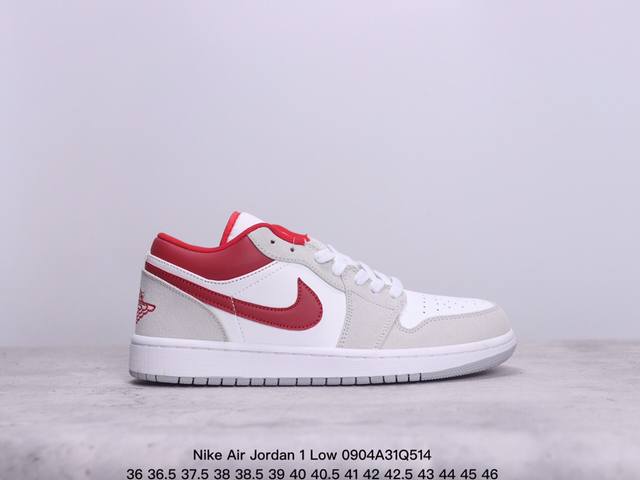 耐克nike Air Jordan 1 Low Aj1乔丹一代低帮经典复古文化休闲运动篮球鞋 xm0904Q514