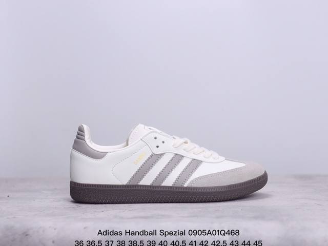 阿迪达斯 Adidas Handball Spezial 三叶草学院风橡胶底柔复古休闲板鞋 Ie3403 码数：36 36.5 37 38 38.5 39 40