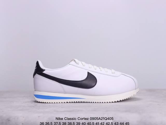 公司级nike Classic Cortez 耐克经典轻便舒适男子阿甘鞋休闲跑步鞋运动鞋 纯粹而执着的精神 使得cortez种在了一代人的心里 无论是否喜欢它复