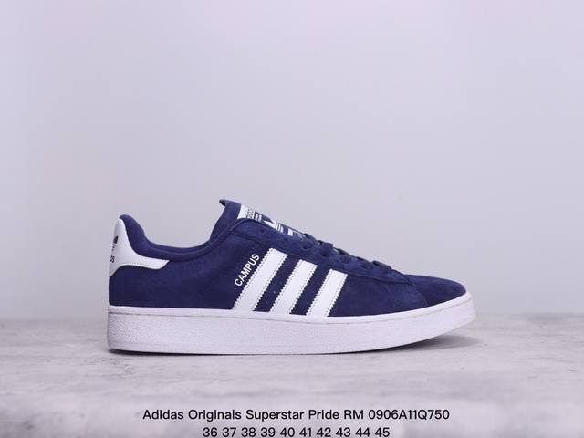 阿迪达斯adidas三叶草 Originals Superstar Pride Rm贝壳头系列低帮经典百搭休闲运动板鞋 货号：Gy3428 尺码：36～45 x