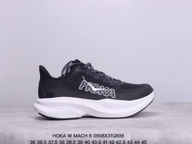 公司级小红书推荐hoka W Mach 6全新配色 这个品牌来自于新西兰的毛利语，Hoka表示大地，One One表示飞越，连起来就是飞越地平线，One One