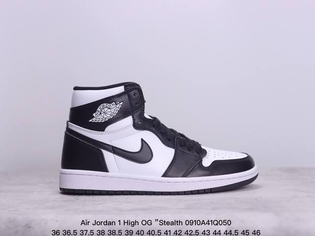 公司级air Jordan 1 High Og ”Stealth“ Aj1 乔1 555088-037 #最具性价比 用料绝不含糊 鞋子质感 整体鞋型 漏斗收腰