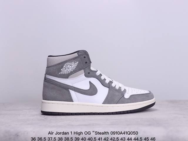 公司级air Jordan 1 High Og ”Stealth“ Aj1 乔1 555088-037 #最具性价比 用料绝不含糊 鞋子质感 整体鞋型 漏斗收腰