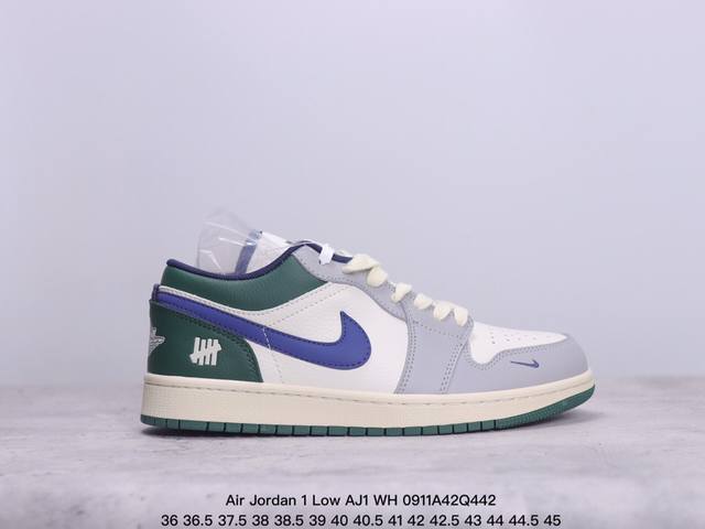 乔丹air Jordan 1 Low Aj1 Wh 乔1 低帮复古文化休闲运动篮球鞋。凭借出色的性能和吸睛的外观， Air Jordan直是风球场和街头的时尚标