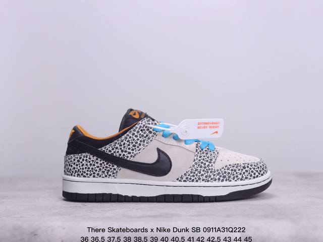 There Skateboards X Nike Dunk Sb防滑耐磨低帮板鞋 xm0911Q222