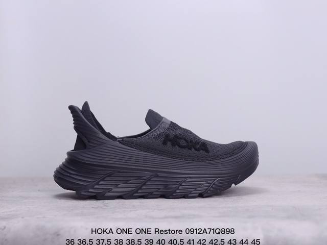 公司级hoka One One Restore Tc 舒适 织物减震防滑透气低帮 休闲跑步鞋 货号:1134533 尺码:36 36.5 37.5 38 38.