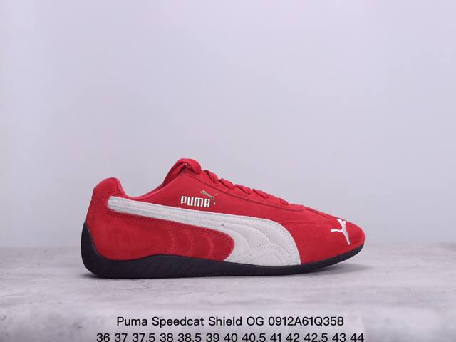 公司级puma Speedcat Shield Og彪马 防滑耐磨生活休闲 运动鞋 官方货号:398846 01 尺码:36 37 37.5 38 38.5 3