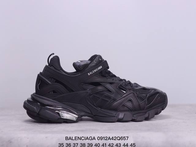 Balenciaga 巴黎世家 男女鞋升级品质版，原版一致配件防尘袋及附送鞋带，全部采用原档案原楦数据开发，1:1比例克重，原装全掌升级乳胶鞋垫设计，市面最为正